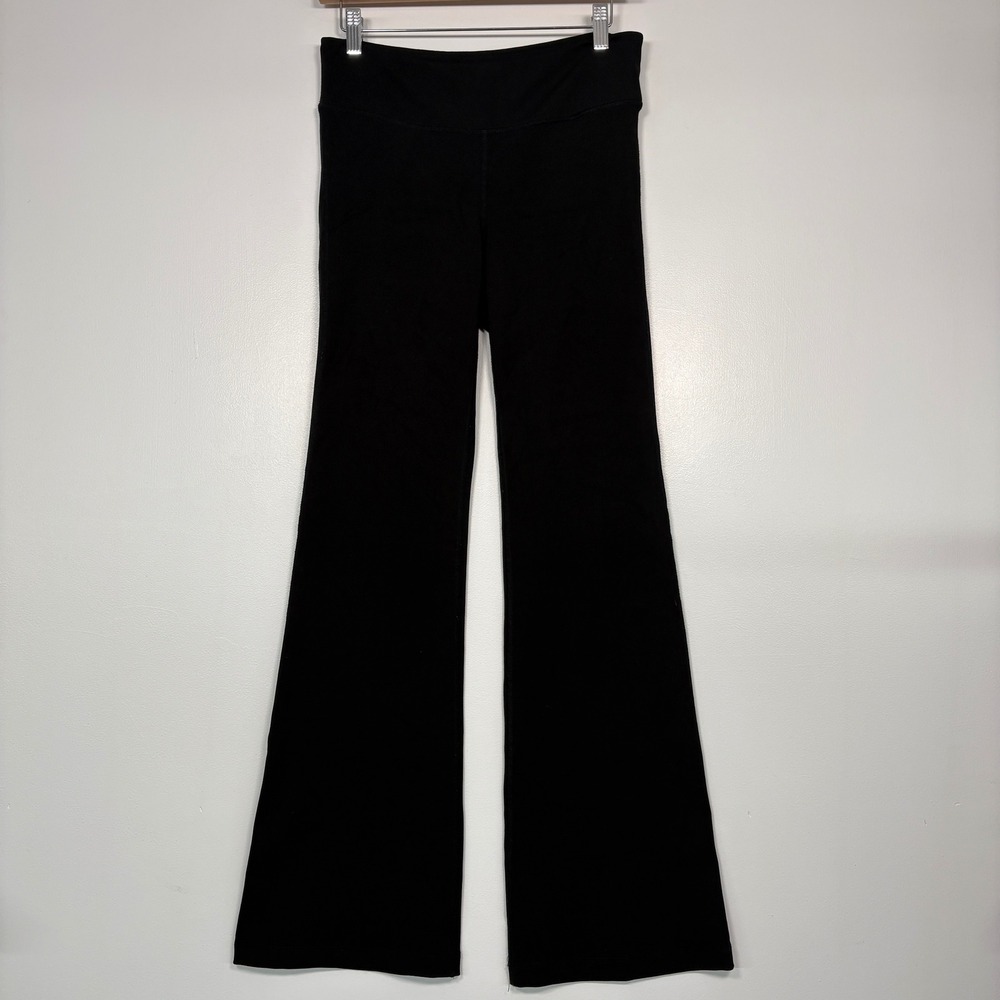 GapBody Women Yoga Pants L REG Black‎ G-Flex Bootcut Flared Athletic Leggings